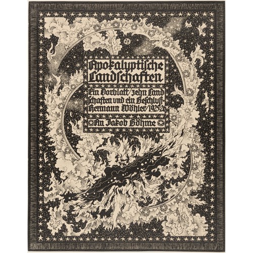 Title Page for Apokalyptische Landschaften (Apocalyptic Landscapes)